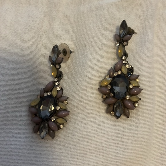 Dangle cluster earrings - Picture 5 of 6